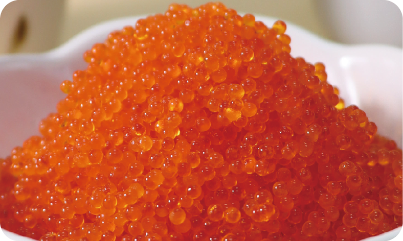 Seasoned Flying Fish Roe  Orange