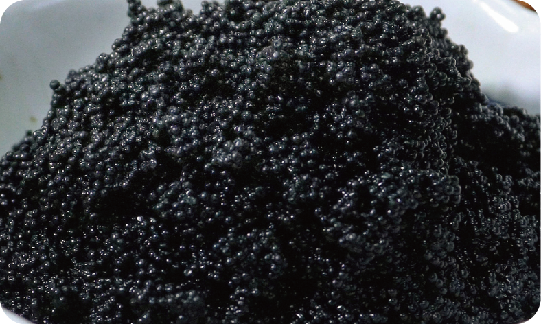 Seasoned Capelin Fish  Roe Black